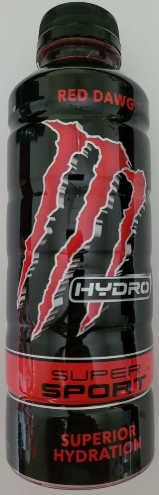 New Monster Hydro Super Sport Red Dawg Drink 20 Fl Oz Full Bottle Free Shipping